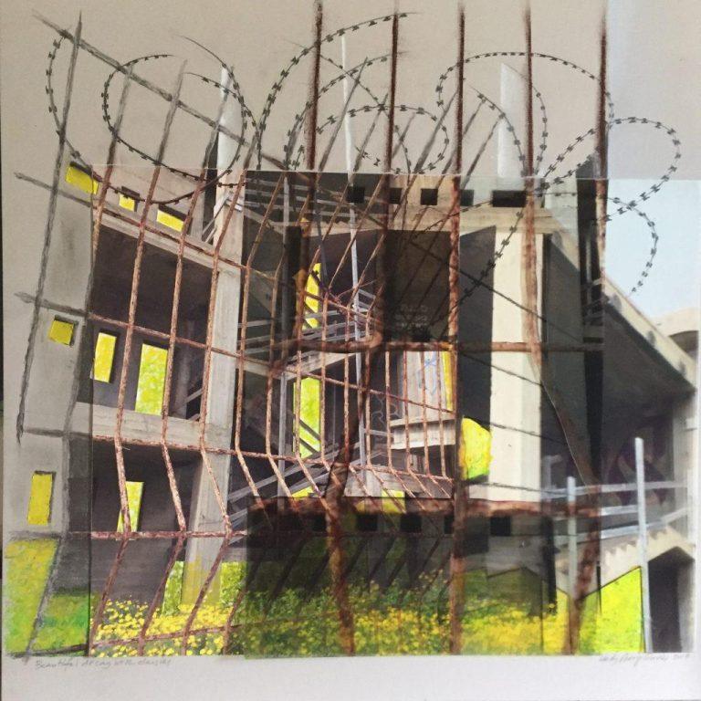 Beautiful Decay with Daisies